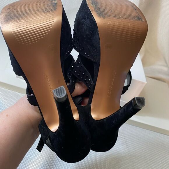 BCBGeneration platform gem ultra high heels leather uppers  7.5 gothcore - Picture 7 of 11